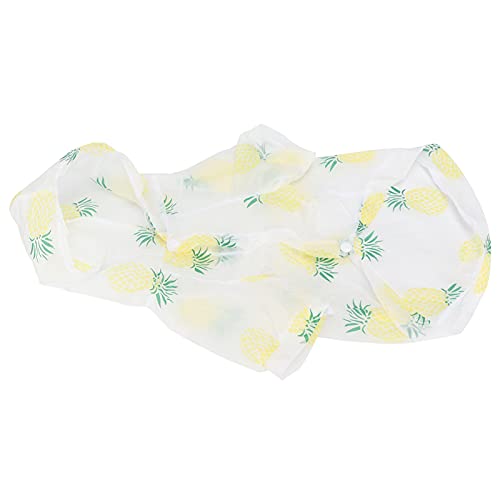 Aoaoy SunProtective, Polyester-Haustierkleidung, Obstdruck, UV-Schutz, weich und leicht für Aktivitäten im Innen- oder Außenbereich (S) von Aoaoy