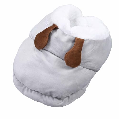 Aoaoy Warmes und Bequemes Haustierhöhlenbett mit Verdickter PP -Baumwolle für Kleine Haustiere, Ideal für den Winterschlaf, Ideal für Katzen und Kleine Hunde (L) von Aoaoy