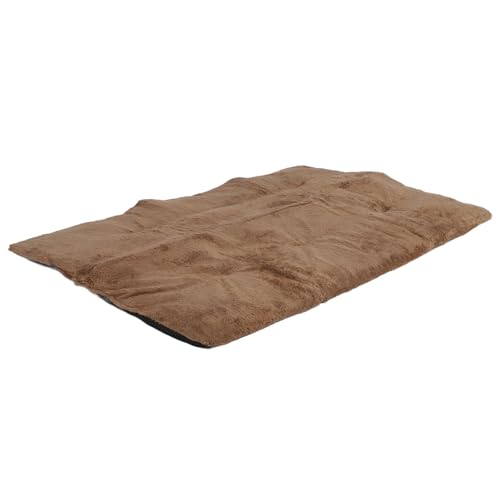 Aoaoy Weiche und Tragbare Selbstwärme Haustierdecke mit Heizkissen für Katzen und Hunde, Waschbarer Wärmekissen für Innenräume und Freien, Ideal für Haustierbetten und Couch -Abdeckungen (Khaki XL) von Aoaoy