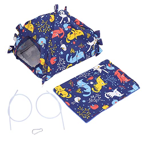 Bird House -Bett Faltbare Tragbare Hangable Hanga -Hütte Hängematte, Weicher Plüsch Sparenraum, Sauber für zu Hause zu Verwenden, Reisen von Aoaoy