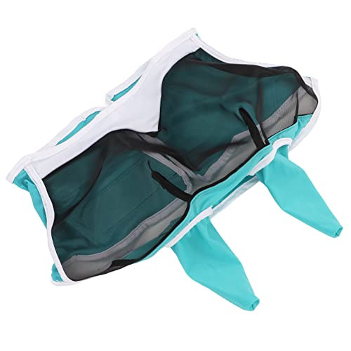 Pferdeversorgungen UV Mesh Horse Fly Maske, Abnehmbare Atmungsaktive Pferdefliegenmaske für Pferde mit Ohren (S) von Aoaoy