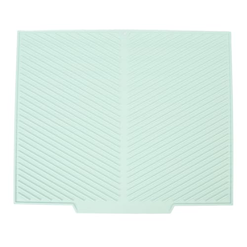 Silikonschale Trocknungsmatte, Hitzebild Isolierte Mehrzweckschale Abflusskissen Haustier Fütterungsmatte, 40,5 X 50,5 cm von Aoaoy
