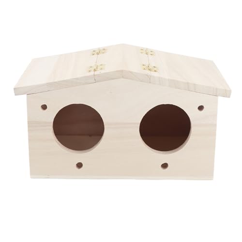 Vogelnest Holzhaus mit Niedlicher Modellierung für Papageien, Schwalben, aus Plakatholz, Vogelhaus, Voliere, Vogelhaus Vogelnest Holzhaus mit Niedlicher Modellierung für Papageien, Schwalben, aus Plakatholz, Vogelhaus, Voliere, Vogelhaus von Aoaoy