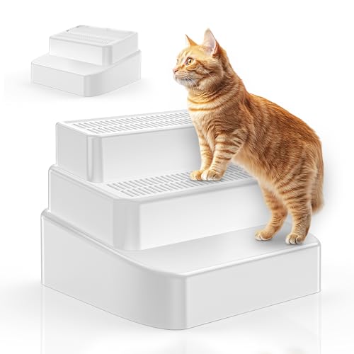 Katzentoilettenrampe 3-stöckig mit Sandfilterfunktion Katzentoilettenrampe 3-stöckig mit Sandfilterfunktion von Aoktech