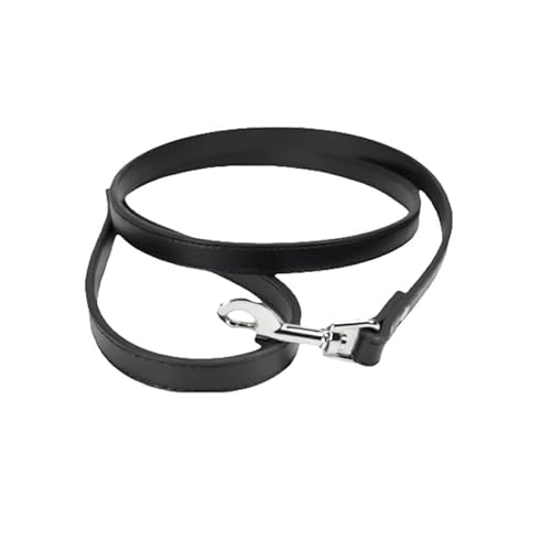 2 x 120 cm Hundeleine aus PU-Leder, schwarze Hundeleine, Lederleine für Katzen, Welpen, kleine Haustiere 2 x 120 cm Hundeleine aus PU-Leder, schwarze Hundeleine, Lederleine für Katzen, Welpen, kleine Haustiere von Aoktorkit