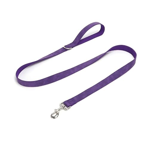 2 x 150 cm Hundeleine aus PU-Leder, Baumwolle, rosa Hundeleine, Leder-Haustier-Leine für einfaches Gassigehen mit Hund oder Katze 2 x 150 cm Hundeleine aus PU-Leder, Baumwolle, rosa Hundeleine, Leder-Haustier-Leine für einfaches Gassigehen mit Hund oder Katze von Aoktorkit