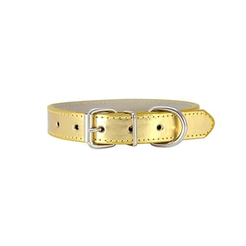 Glitzerndes Hundehalsband aus weichem PU-Leder, verstellbar, für Welpen, Katzen, Kätzchen, Hunde, für einen Halsumfang von 20 cm - 28 cm Glitzerndes Hundehalsband aus weichem PU-Leder, verstellbar, für Welpen, Katzen, Kätzchen, Hunde, für einen Halsumfang von 20 cm - 28 cm von Aoktorkit