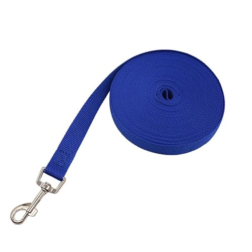 Hundeleine aus PP-Kunststoff, 9 m, Blau, 2 cm breit, für einfaches Spazierengehen, Welpen, Kätzchen, kleine Haustiere Hundeleine aus PP-Kunststoff, 9 m, Blau, 2 cm breit, für einfaches Spazierengehen, Welpen, Kätzchen, kleine Haustiere von Aoktorkit