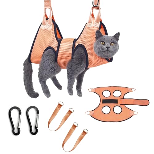 Haustierpflege-Hängemattengeschirr, Hundepflege-Hängematte Hunde, Haustier-Hängematte für Hunde und Katzen, Hundehängematte zur Pflege mit breitem Riemen, zum Krallenschneiden/Krallenpflege Haustierpflege-Hängemattengeschirr, Hundepflege-Hängematte Hunde, Haustier-Hängematte für Hunde und Katzen, Hundehängematte zur Pflege mit breitem Riemen, zum Krallenschneiden/Krallenpflege von Aomantic Sarl