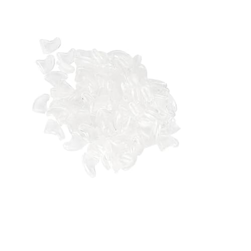 100 Pcs Weiche Pet -Katzen -Nagelkappen Abdecken Sicheres Anti -Scratch -Hund -Pfoten -Klauenschutzbezüge, PVC -Nagelschützer mit 2 Farbenoptionen für Katzenpflege und von Aoresac