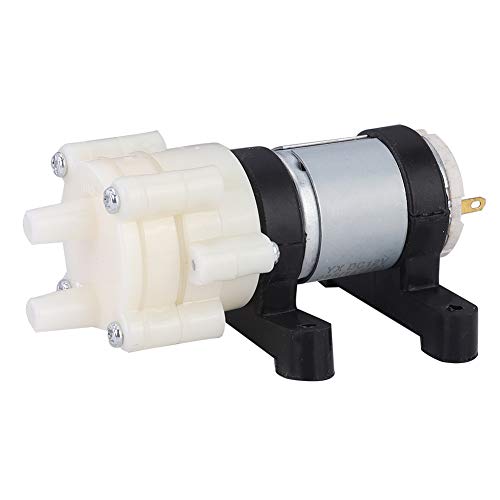 Aoresac Kleine DC12V-Mini-Wasserpumpe für Aquarien, Fischtanks und Mehr mit Rutschfesten Silikonhüllen, 1,5–2 L/min Durchflussrate für Wasserkocher, Teekocher, Wasserspender von Aoresac