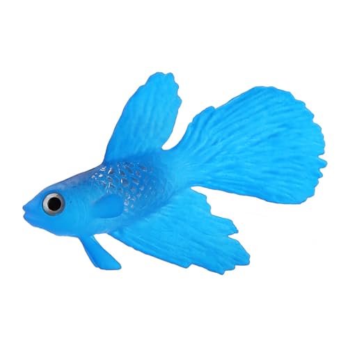 Aoresac Künstliche Kleine Fische, Silikonsimulation Fischtankverzierung für Frische und Salzwasseraquarien, Realistisch und Leicht zu Reinigen Dekorativ, Ideal für die (Nr. 3 Blaues Aoresac Künstliche Kleine Fische, Silikonsimulation Fischtankverzierung für Frische und Salzwasseraquarien, Realistisch und Leicht zu Reinigen Dekorativ, Ideal für die (Nr. 3 Blaues von Aoresac