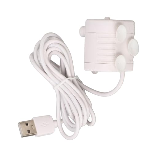 Aoresac PET Water Fountain Pump, Ruhig, USB -Antrieb, DC Bürstenloser Motor, Mini -Katzenwasserspenderpumpe mit Einstellknopf für die Einfache Installation von Aoresac