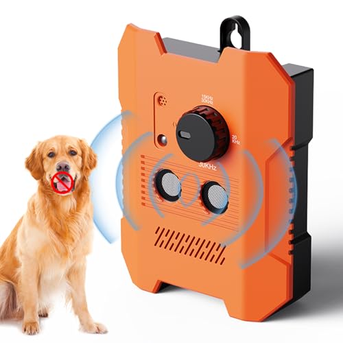 Aoresac Ultra-lockige Hundebark-Abschreckungs-Anti-Belling-Geräte mit 3 Modi für das Training von Hund Im Freien/Innenräumen, Wiederaufladbares Barking-Steuerungswerkzeug von Aoresac