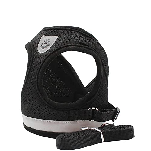Aosory Reflektierende Weste für Katzen/Hunde – Step-In-Design, geeignet für Spaziergänge ohne Ziehen, bequeme, verstellbare Netzweste für Katzen und kleine Hunde Aosory Reflektierende Weste für Katzen/Hunde – Step-In-Design, geeignet für Spaziergänge ohne Ziehen, bequeme, verstellbare Netzweste für Katzen und kleine Hunde von Aosory