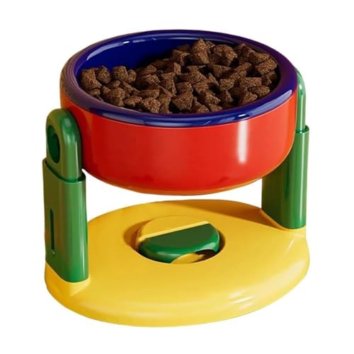 Anhebbarer Saugnapf-Haustiernapf, dreistufig höhenverstellbar, Hundenapf für kleine, mittelgroße und große Haustiere, unzerbrechlich, stabil, rutschfest, Futter- und Wassernapf, leicht zu reinigen von Aosrioylt
