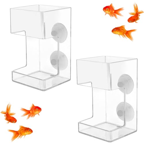 Fischfutterspender, Acryl-Fischfutterring, Fischfutterrohr for Aquarium, Aquarium-Futterspender for Garnelenbecken, Goldener Fisch, Betta-Fisch, Saugnapf, Fischfutterspender, schwimmendes Futtertablet Fischfutterspender, Acryl-Fischfutterring, Fischfutterrohr for Aquarium, Aquarium-Futterspender for Garnelenbecken, Goldener Fisch, Betta-Fisch, Saugnapf, Fischfutterspender, schwimmendes Futtertablet von Aosrioylt