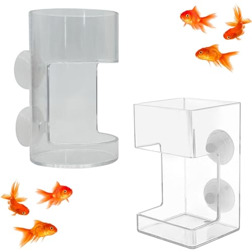 Fischfutterspender, Acryl-Fischfutterring, Fischfutterrohr for Aquarium, Aquarium-Futterspender for Garnelenbecken, Goldener Fisch, Betta-Fisch, Saugnapf, Fischfutterspender, schwimmendes Futtertablet Fischfutterspender, Acryl-Fischfutterring, Fischfutterrohr for Aquarium, Aquarium-Futterspender for Garnelenbecken, Goldener Fisch, Betta-Fisch, Saugnapf, Fischfutterspender, schwimmendes Futtertablet von Aosrioylt
