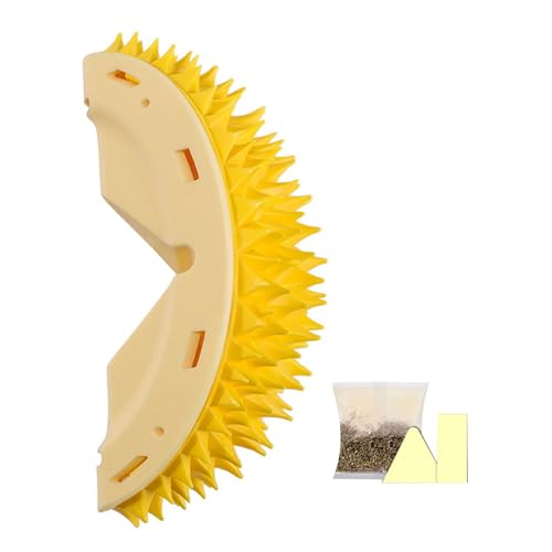 Aoveew Cat Self Groomer süße Durian Shape Cat Corner Kratzer -Massagegeräte für Wand interaktive Katzengesichtskratzer Aoveew Cat Self Groomer süße Durian Shape Cat Corner Kratzer -Massagegeräte für Wand interaktive Katzengesichtskratzer von Aoveew