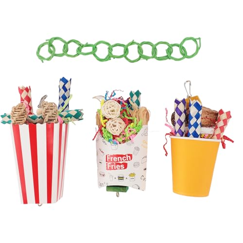 Aoveew Futterbecher Vogelspielzeug Multifunktionaler Papagei Shredding Futtersfutter -Trap -Cup für Unterhaltung Aoveew Futterbecher Vogelspielzeug Multifunktionaler Papagei Shredding Futtersfutter -Trap -Cup für Unterhaltung von Aoveew