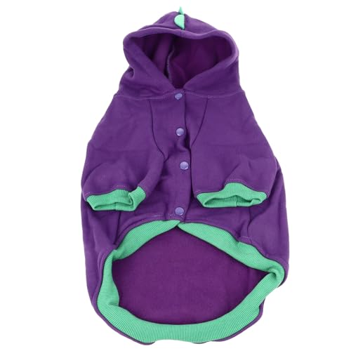 Aoveew Halloween Hundehöfen, Kleiner Horrordruck, weiche Polyester -Welpen -Hoodies, einstellbares Schnallendesign, leicht zu tragenes Hunde Halloween -Kostüm für Partys und Aoveew Halloween Hundehöfen, Kleiner Horrordruck, weiche Polyester -Welpen -Hoodies, einstellbares Schnallendesign, leicht zu tragenes Hunde Halloween -Kostüm für Partys und von Aoveew