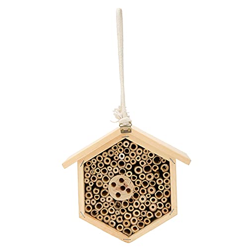 Aoveew Insekt House Bee Hotel Insekt Hotel, Holzinsektenhaus für Garten, fördern Sie vorteilhafte Insekten, sicher und dauerhaft, leicht zu hängen Aoveew Insekt House Bee Hotel Insekt Hotel, Holzinsektenhaus für Garten, fördern Sie vorteilhafte Insekten, sicher und dauerhaft, leicht zu hängen von Aoveew
