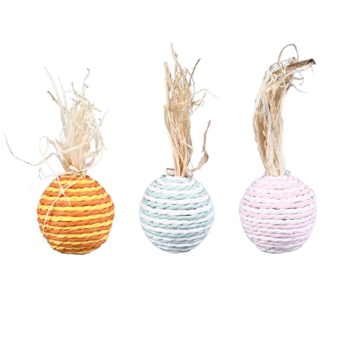 Aoveew Rabbit Ball Toys Paper Woll -Kinderkugeln für Kaninchen kleine Haustiere unterhalten Gesundheitsversorgung Aoveew Rabbit Ball Toys Paper Woll -Kinderkugeln für Kaninchen kleine Haustiere unterhalten Gesundheitsversorgung von Aoveew