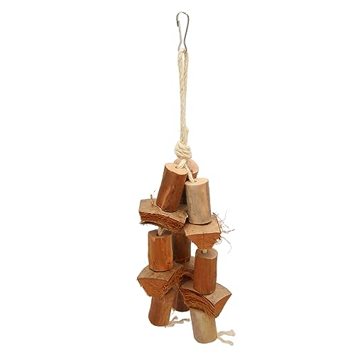 Aoveew Vogelkauspielzeug, Papageienkauspielzeug, sicheres Vogelkäfigspielzeug, Papageienschnabel und Klauenschleifspielzeug Aoveew Vogelkauspielzeug, Papageienkauspielzeug, sicheres Vogelkäfigspielzeug, Papageienschnabel und Klauenschleifspielzeug von Aoveew