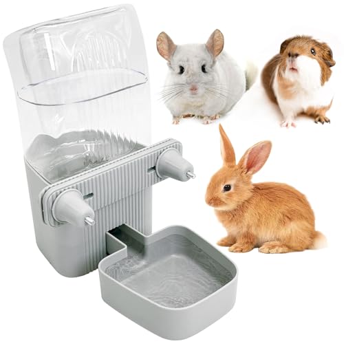 Apatal 1,4 l Kaninchen Wasserspender Hängende Schwerkraft Bunny Wasserflasche für Käfig Automatische Kleintierwasserflasche für Frettchen Meerschweinchen Chinchilla Katze Welpen Apatal 1,4 l Kaninchen Wasserspender Hängende Schwerkraft Bunny Wasserflasche für Käfig Automatische Kleintierwasserflasche für Frettchen Meerschweinchen Chinchilla Katze Welpen von Apatal
