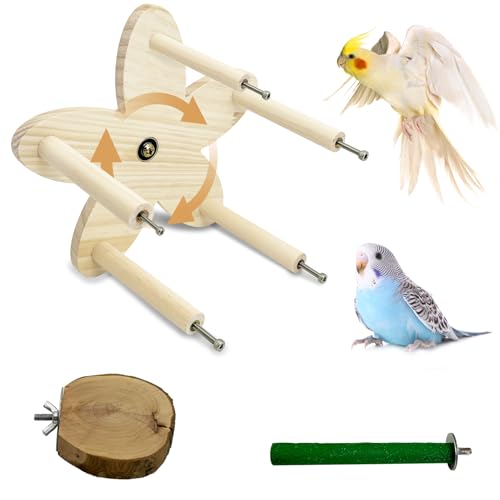 Apatal Drehbare Sitzstange für Vögel von Apatal