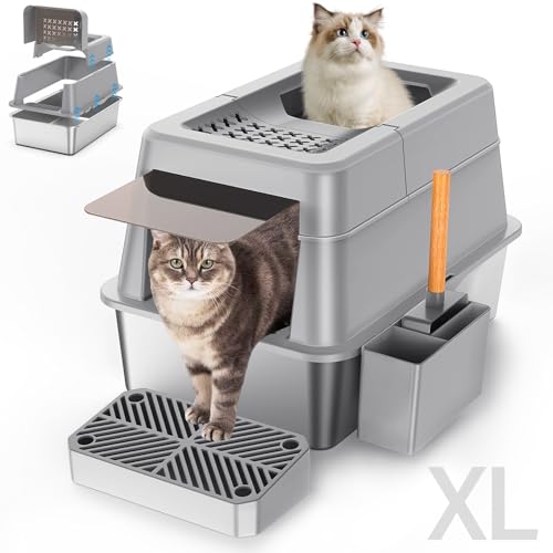Katzentoilette grau Katzentoilette grau von Aphyxen