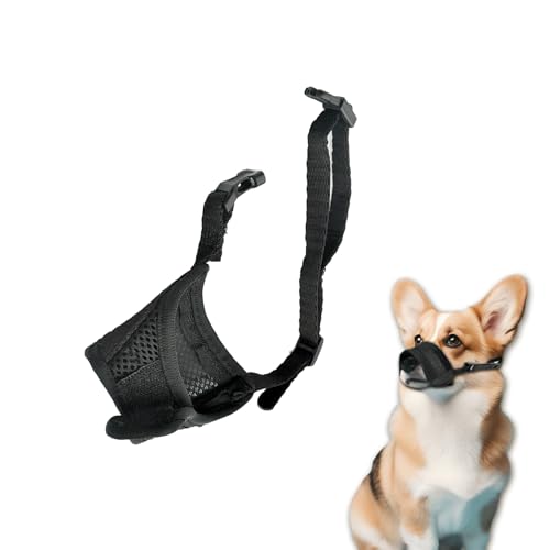 Hund Maulkorb, Hundemaulkorb Verstellbar Maulkorb aus Stoff Kleine Hunde Nylon-Maulkorb Mesh Atmungsaktiv Maulkörbe Hunde-Mundschutz Maske Anti-Kauen Bellen Beißen für Corgi Cocker Spaniel, M Hund Maulkorb, Hundemaulkorb Verstellbar Maulkorb aus Stoff Kleine Hunde Nylon-Maulkorb Mesh Atmungsaktiv Maulkörbe Hunde-Mundschutz Maske Anti-Kauen Bellen Beißen für Corgi Cocker Spaniel, M von Apkpesterml