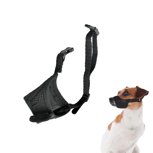 Hund Maulkorb, Hundemaulkorb Verstellbar Maulkorb aus Stoff Kleine Hunde Nylon-Maulkorb Mesh Atmungsaktiv Maulkörbe Hunde-Mundschutz Maske Anti-Kauen Bellen Beißen für Teddy Jack Russell Terrier, S Hund Maulkorb, Hundemaulkorb Verstellbar Maulkorb aus Stoff Kleine Hunde Nylon-Maulkorb Mesh Atmungsaktiv Maulkörbe Hunde-Mundschutz Maske Anti-Kauen Bellen Beißen für Teddy Jack Russell Terrier, S von Apkpesterml