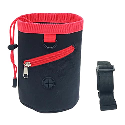 Apooke Perfekte Hundetrainingstasche für Beweglichkeitstraining, inkl. Gurt, einfach zu tragen, Leckerli-Tasche für das Tragen von Trockenfutter, Hundeleckerli-Tasche für das Training von Apooke