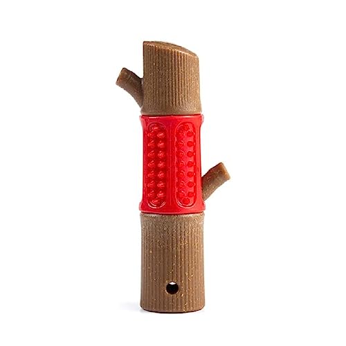Apooke Pet Toy For Chewing Teeth Cleaning Dogs Interactive Resistant Bamboo Shape Toy For Aggressive Chewer Molar Toy Dogs Chew Toy For Aggressive Chewers Large Breeds Indestructible Dogs Chew Toy von Apooke