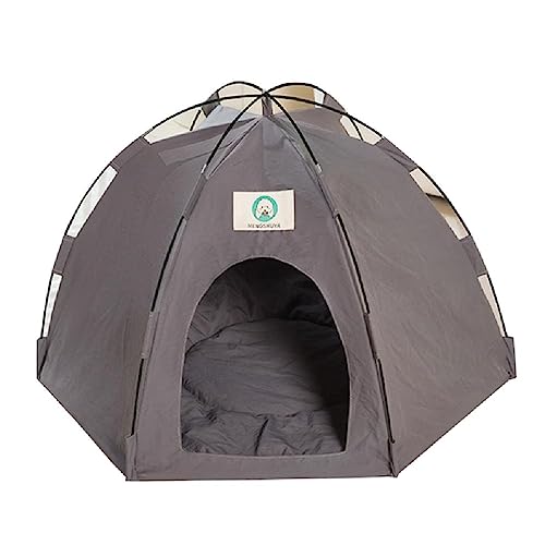 Für Hunde Katzenbett Für Katzen Hunde Outdoor Camping Ruhezelt Tragbar Für Welpen Katzen Haustierzelt Feuchtigkeitsbeständig Zwinger Zelt Hundehütten Zelt Für von Apooke