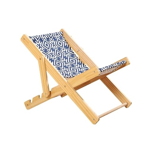 Katzenkratzmöbel Liegestuhl Sofa Schützende Möbel Stabiles Sonnenbett Verstellbarer Kratzfestes Bett Haustierbett von Apooke