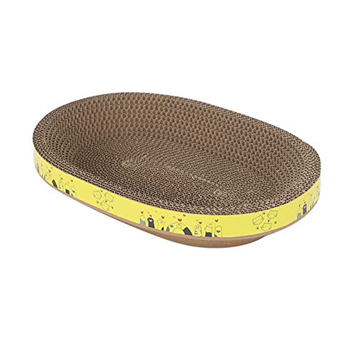 Scratcher Corrugated Scratching Board Cardboard Bed Scratch Pad Nest Furniture Protect Kitten Training Toy Scratcher Mat Cardboard Bed For Indoor Cats Sofa Protect For Furniture von Apooke