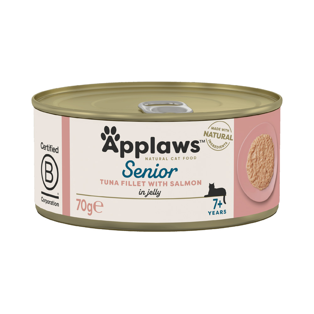 18 x 70 g Applaws zum Sonderpreis! - Senior: Thunfisch mit Lachs 18 x 70 g Applaws zum Sonderpreis! - Senior: Thunfisch mit Lachs von Applaws