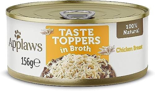 APPLAWS Dog Dose Topper Huhn EN Brühe 12 x 156 g von Applaws
