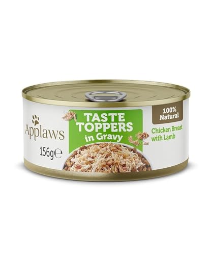 APPLAWS Dog Dose Topper Huhn und Lamm in Sauce, 12 x 156 g von Applaws