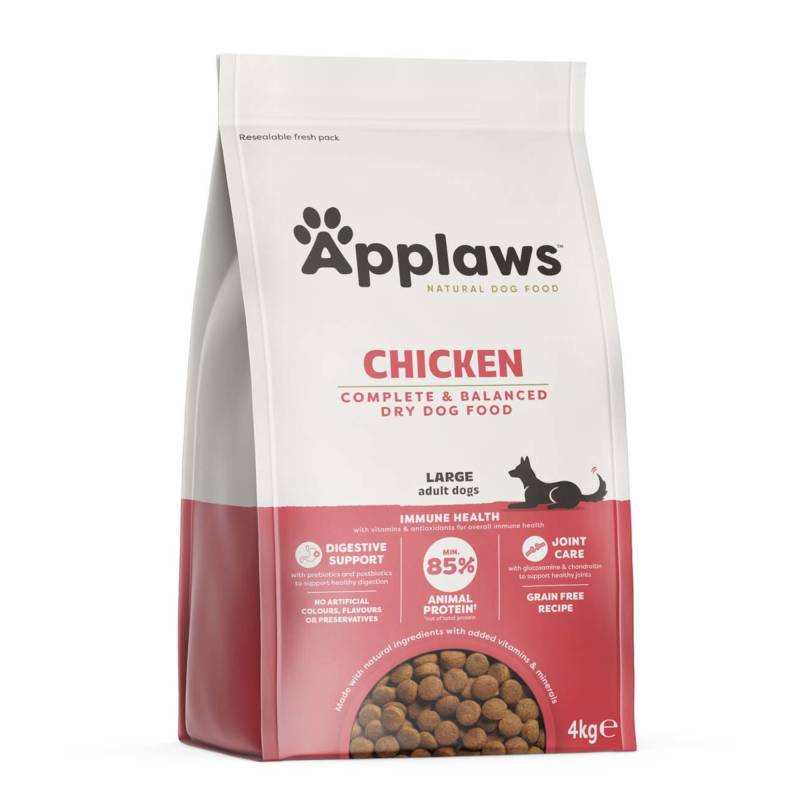 Applaws Adult Huhn Große Rassen - Sparpaket: 2 x 4 kg Applaws Adult Huhn Große Rassen - Sparpaket: 2 x 4 kg von Applaws
