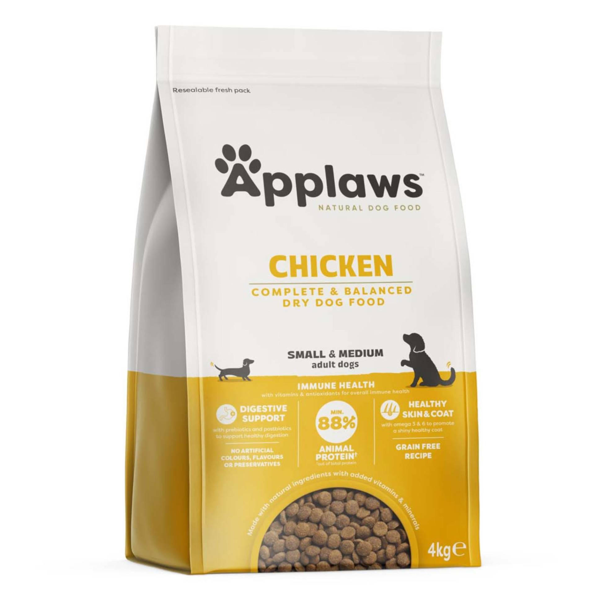 Applaws Adult Huhn Kleine & Mittelgroße Rassen - 4 kg Applaws Adult Huhn Kleine & Mittelgroße Rassen - 4 kg von Applaws