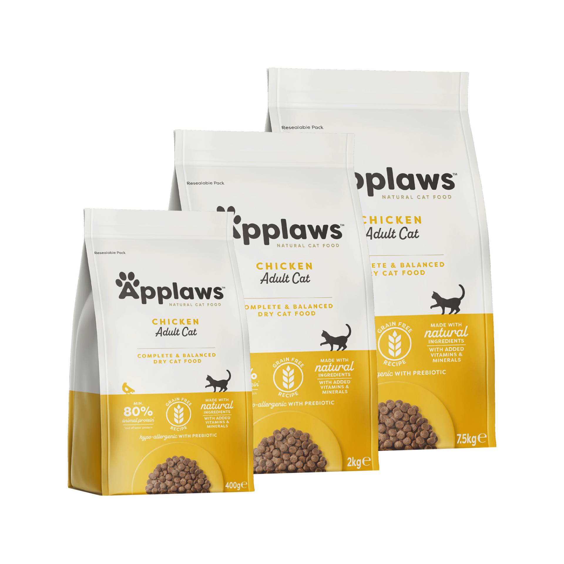 Applaws Adult Katzenfutter - Huhn - 7,5 kg von Applaws