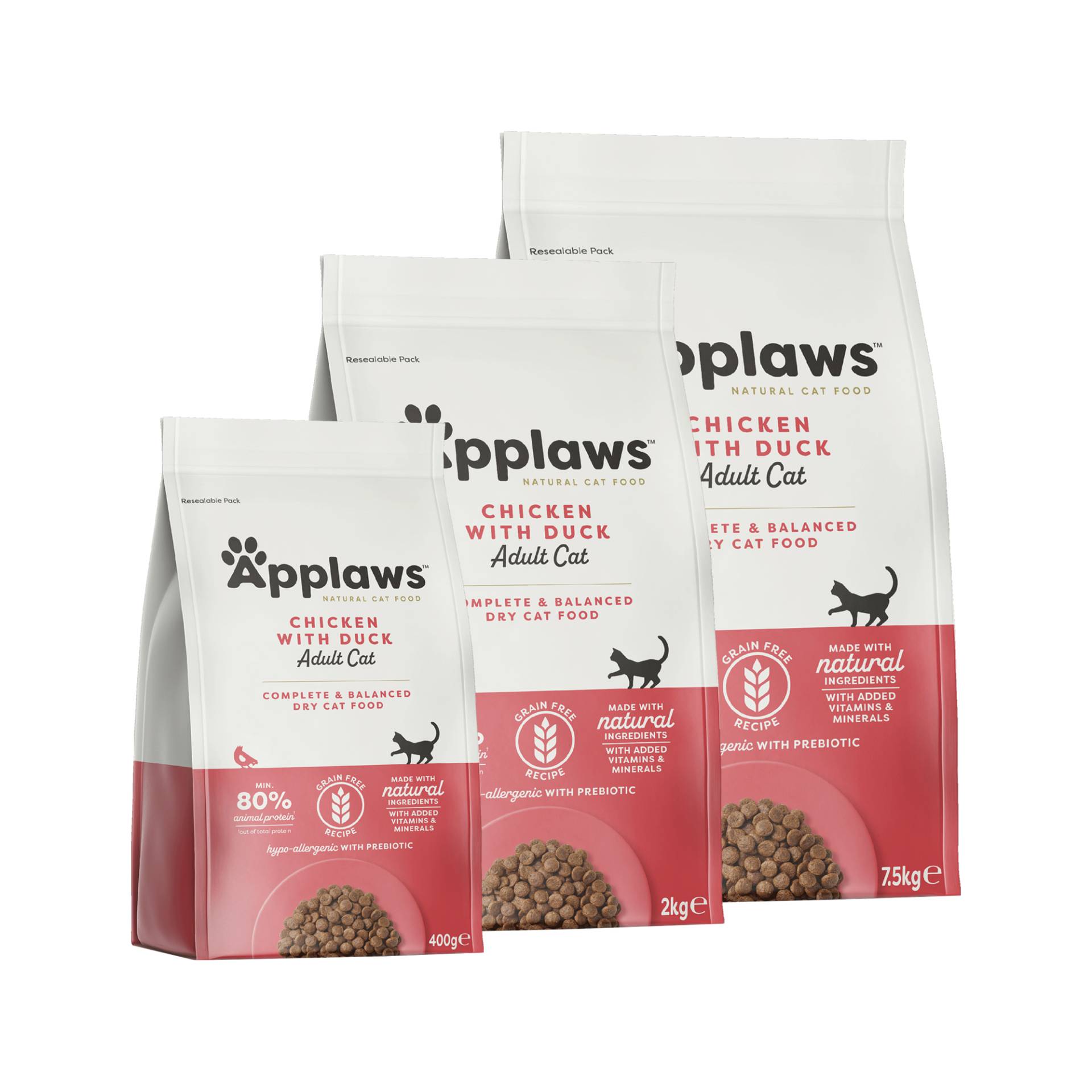 Applaws Adult Katzenfutter - Huhn & Ente - 7,5 kg Applaws Adult Katzenfutter - Huhn & Ente - 7,5 kg von Applaws