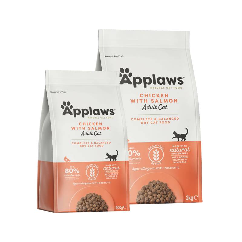 Applaws Adult Katzenfutter - Huhn & Lachs - 2 kg von Applaws