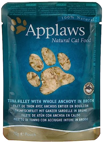 Applaws Cat Food Tuna & Anchovy Pouch 70g von Applaws