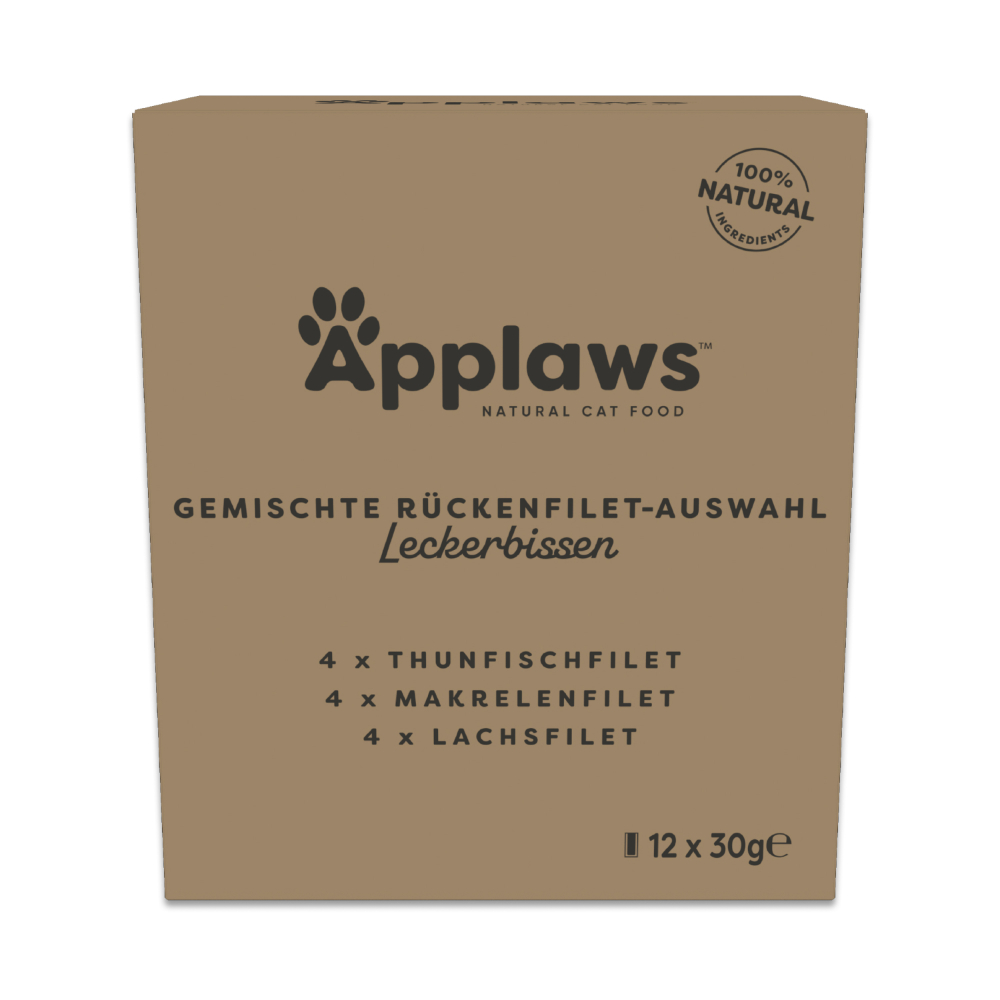 Applaws Cat Loin Multipack - 12 x 30 g von Applaws