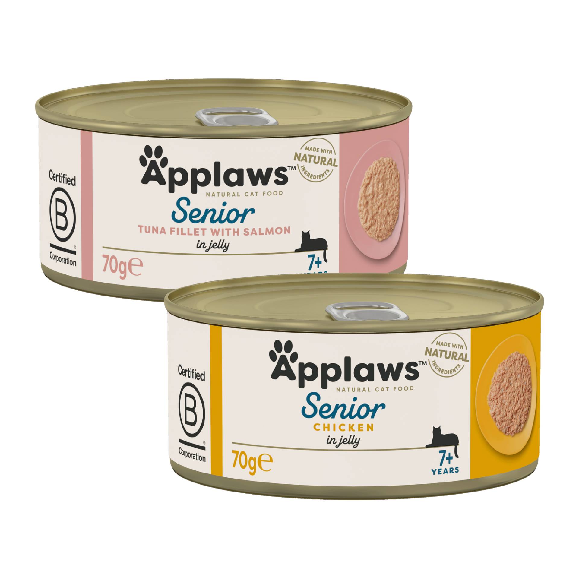 Applaws Cat - Senior - Chicken - 24 x 70 g von Applaws