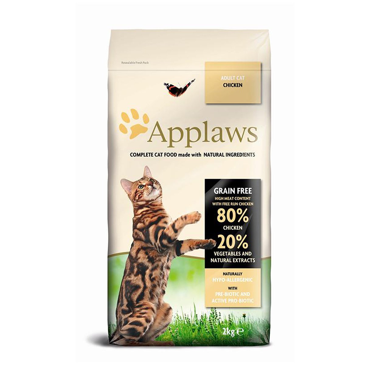Applaws Cat Trockenfutter mit Hühnchen 2kg von Applaws